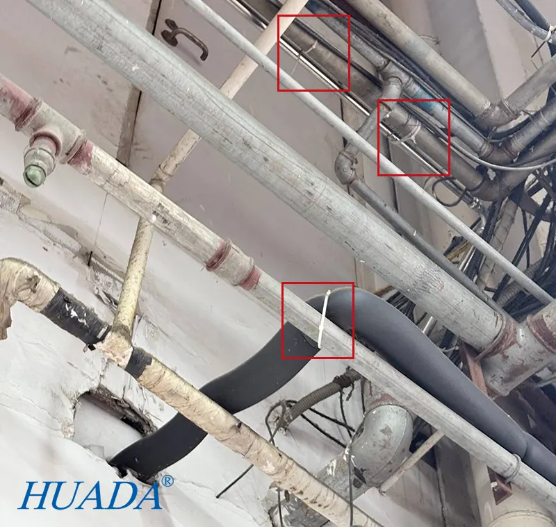 扎带在宝马4S店维修车间的应用