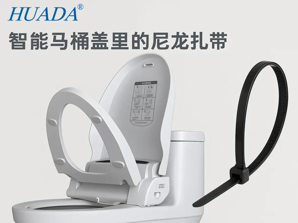 尼龙扎带在智能马桶盖里的应用