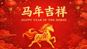 华达塑料春节放假海报